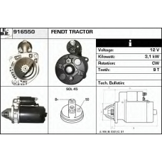 916550 EDR Стартер