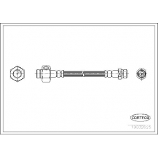 19032625 CORTECO Тормозной шланг