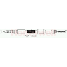 432994B BENDIX Трос, стояночная тормозная система