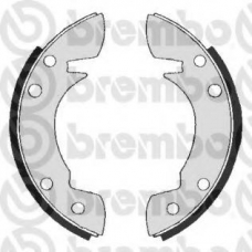 S 23 558 BREMBO Комплект тормозных колодок