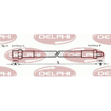 LH0411 DELPHI Тормозной шланг