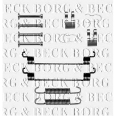 BBK6221 BORG & BECK Комплектующие, колодки дискового тормоза