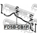 FDSB-CB1F FEBEST Опора, стабилизатор