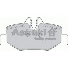 QM10-06O ASHUKI Комплект тормозных колодок, дисковый тормоз