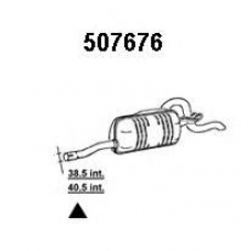 350750767600 MAGNETI MARELLI Выпускной трубопровод