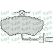 05P979 LPR Комплект тормозных колодок, дисковый тормоз