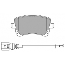 FBP-1368-01 FREMAX Комплект тормозных колодок, дисковый тормоз