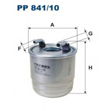 PP841/10 FILTRON Топливный фильтр
