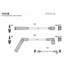 T441B TESLA Комплект проводов зажигания