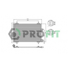PR 1905C1 PROFIT Конденсатор, кондиционер