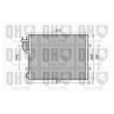 QCN592 QUINTON HAZELL Конденсатор, кондиционер