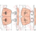 GDB1794 TRW Комплект тормозных колодок, дисковый тормоз