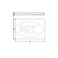 SA 1218 SCT Фильтр, воздух во внутренном пространстве