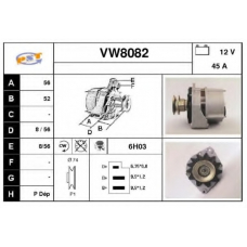 VW8082 SNRA Генератор