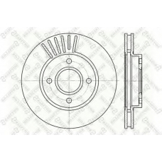 6020-2533V-SX STELLOX Тормозной диск