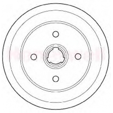 329706B BENDIX Тормозной барабан