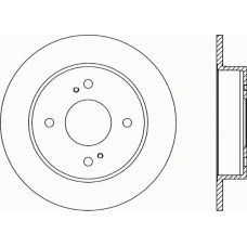 BDR1392.10 OPEN PARTS Тормозной диск