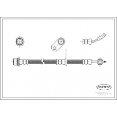 19032715 CORTECO Тормозной шланг