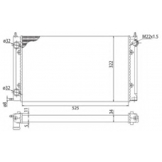 350213203003 MAGNETI MARELLI Радиатор, охлаждение двигателя