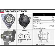 DRA3815 DELCO REMY Генератор