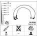 7079 NGK Комплект проводов зажигания