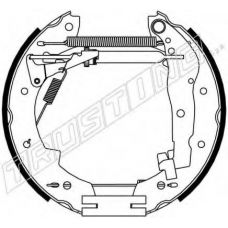 6119 TRUSTING Комплект тормозных колодок