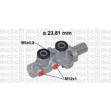 05-0746 METELLI Главный тормозной цилиндр