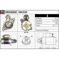 DRS3028 DELCO REMY Стартер