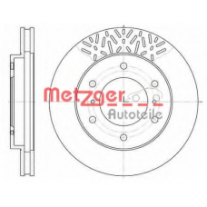 6639.10 METZGER Тормозной диск
