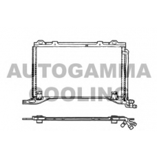 101731 AUTOGAMMA Конденсатор, кондиционер