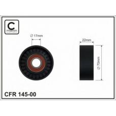 145-00 CAFFARO Натяжной ролик, поликлиновой  ремень