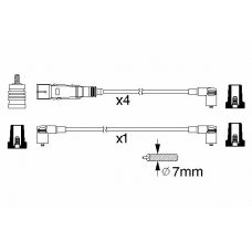 0 986 356 356 BOSCH Комплект проводов зажигания