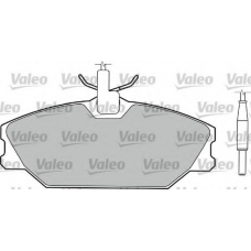 540154 VALEO Комплект тормозных колодок, дисковый тормоз