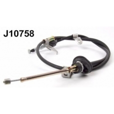 J10758 NIPPARTS Трос, стояночная тормозная система