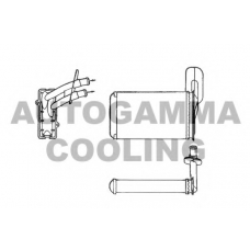 101775 AUTOGAMMA Теплообменник, отопление салона