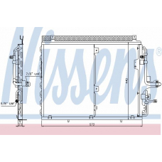 94378 NISSENS Конденсатор, кондиционер