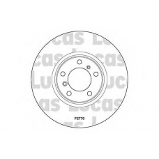 DF2770 TRW Тормозной диск