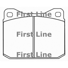 FBP1085 FIRST LINE Комплект тормозных колодок, дисковый тормоз