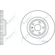 DSK2244 APEC Тормозной диск