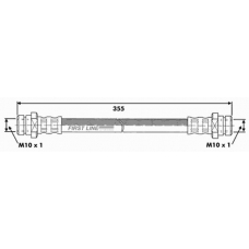 FBH6333 FIRST LINE Тормозной шланг