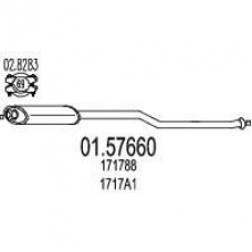 01.57660 MTS Средний глушитель выхлопных газов