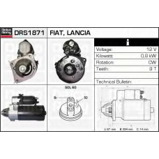 DRS1871 DELCO REMY Стартер
