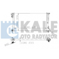 160900 KALE OTO RADYATOR Радиатор, охлаждение двигателя