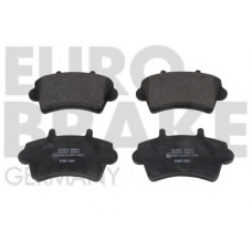 5502223631 EUROBRAKE Комплект тормозных колодок, дисковый тормоз