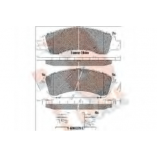 RB2137 R BRAKE Комплект тормозных колодок, дисковый тормоз