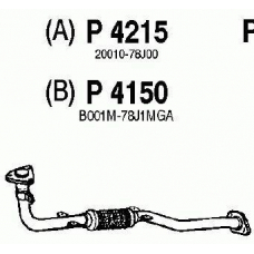 P4215 FENNO Труба выхлопного газа