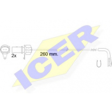 610545 E C ICER Сигнализатор, износ тормозных колодок