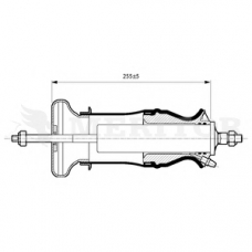 MLF5001 MERITOR Кожух пневматической рессоры