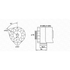 943356649010 MAGNETI MARELLI Генератор