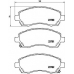 P 78 009 BREMBO Комплект тормозных колодок, дисковый тормоз